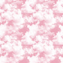 Pink Clouds 1 Fabric - ineedfabric.com