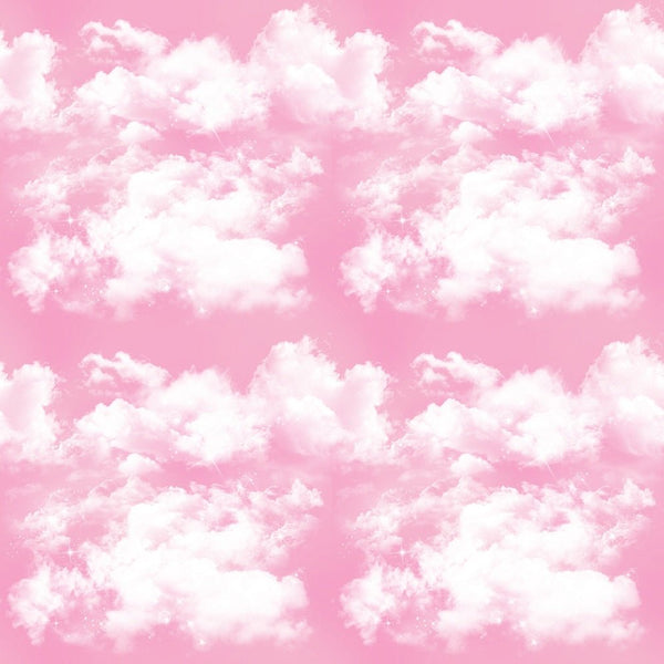 Pink Clouds 10 Fabric - ineedfabric.com
