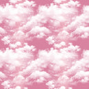 Pink Clouds 3 Fabric - ineedfabric.com