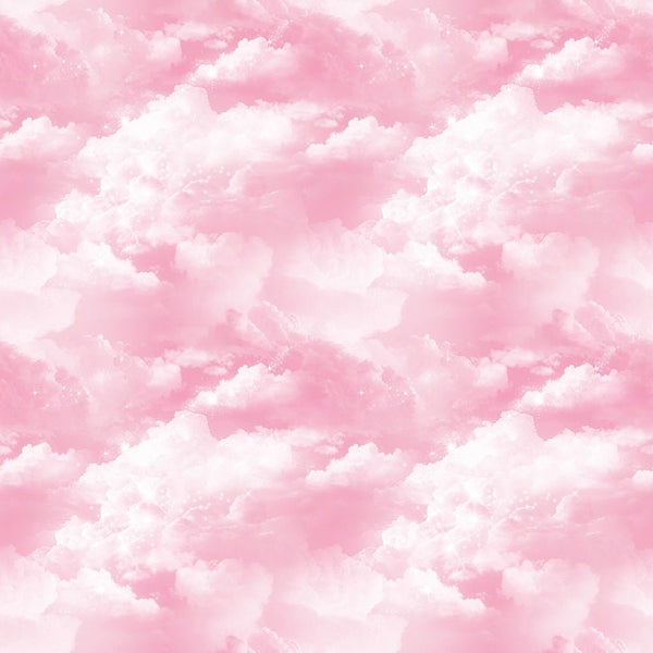 Pink Clouds 8 Fabric - ineedfabric.com
