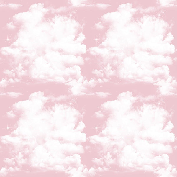 Pink Clouds 9 Fabric - ineedfabric.com