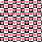 Pink Heart Checkered Fabric - ineedfabric.com