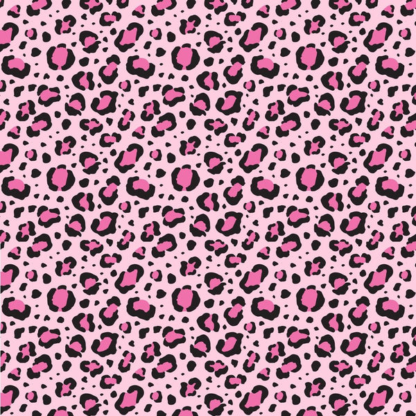 Pink Leopard Spots Fabric - ineedfabric.com