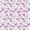 Pink Magnolia Flowers Fabric - ineedfabric.com