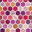 Pink Patchwork Fabric - ineedfabric.com
