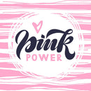 Pink Power Fabric Panel - ineedfabric.com