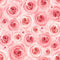 Pink Roses Fabric - ineedfabric.com