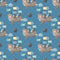 Pirate Ships Fabric - Blue - ineedfabric.com