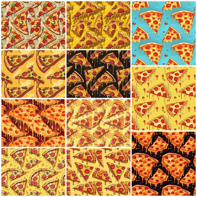 Pizza Melt Fat Quarter Bundle - 11 Pieces - ineedfabric.com