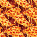 Pizza Melt Pattern 8 Fabric - ineedfabric.com