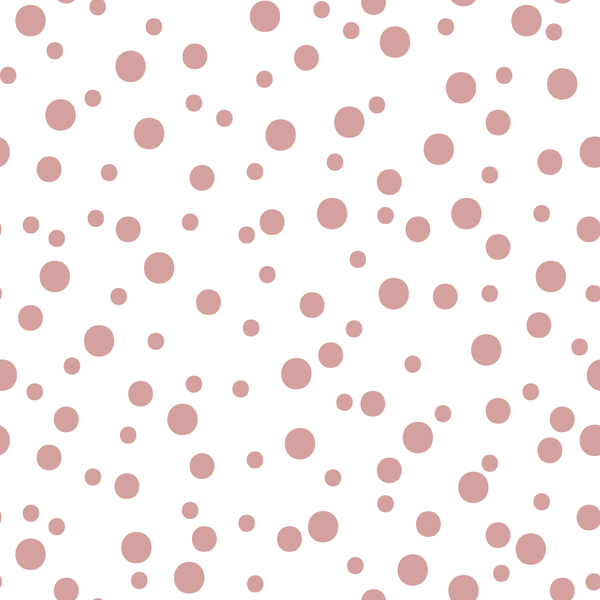 Polka Dots Fabric - Rose Gold - ineedfabric.com
