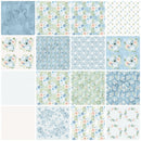Powder Blue Fabric Collection - 1/2 Yard Bundle - ineedfabric.com