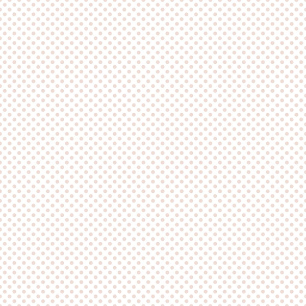 Powder Blue Pink Dots Fabric - ineedfabric.com