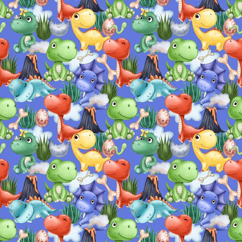 Precious Dino Fabric - ineedfabric.com