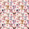 Pretty In Pink Puppy Fabric - ineedfabric.com