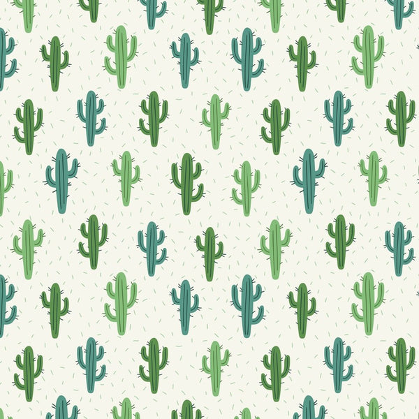 Prickly Cactus Fabric - ineedfabric.com