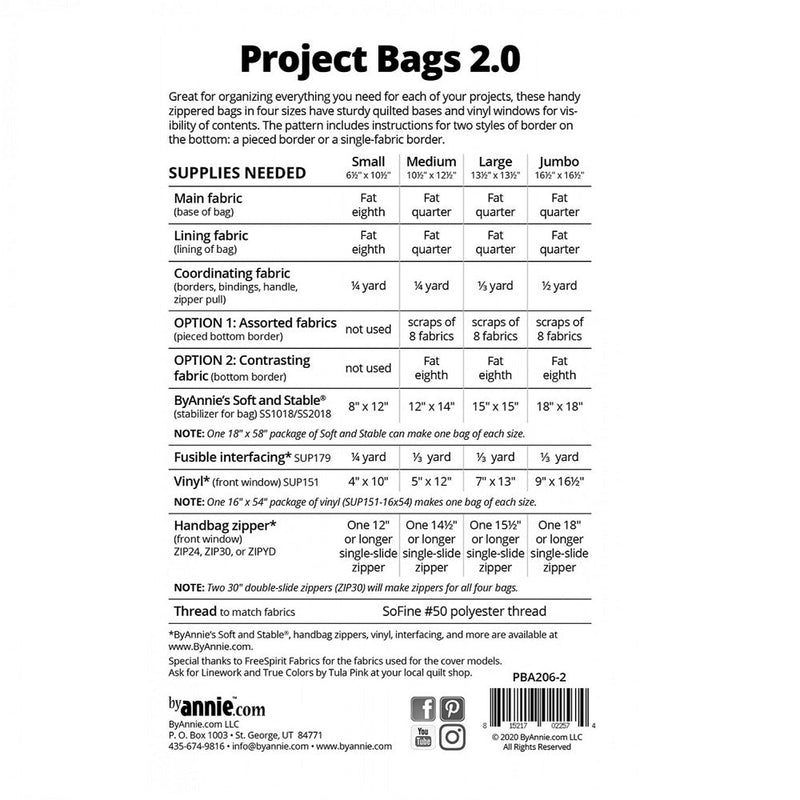 Project Bag & Kits – ArbeeDesigns