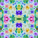 Psychedelic Blossoms Pattern 6 Fabric - ineedfabric.com