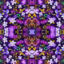 Psychedelic Blossoms Pattern 7 Fabric - ineedfabric.com