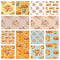 Pumpkin Pie Charm Pack - 12 Pieces - ineedfabric.com