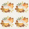 Pumpkin Spice Latte Cupcake on Tiny Dots Fabric - ineedfabric.com