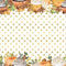 Pumpkin Spice Latte Striped Fabric - ineedfabric.com