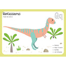 Qantassaurus Flash Card Fabric Panel - ineedfabric.com