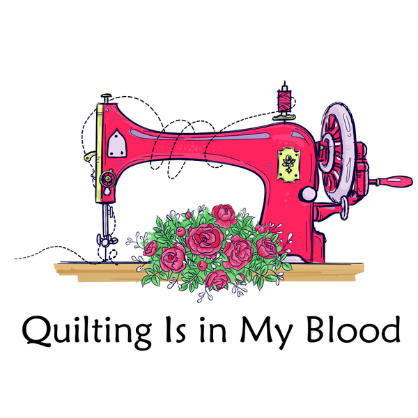Quilting Is In My Blood Fabric Panel - ineedfabric.com