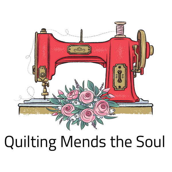 Quilting Mends the Soul Fabric Panel - ineedfabric.com