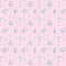 Rabbits With Toys Fabric - Pink - ineedfabric.com