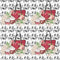 Rain Romance Arrangement 5 on Floral Fabric - ineedfabric.com