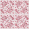 Rain Romance Lacey Floral Fabric - Burgundy - ineedfabric.com