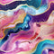 Rainbow Glitter Agate 12 Fabric - ineedfabric.com