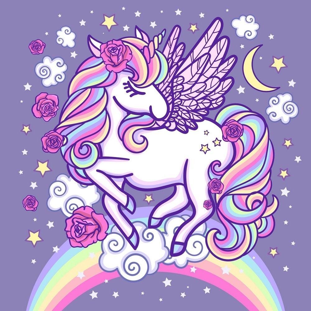 unicorns and rainbows