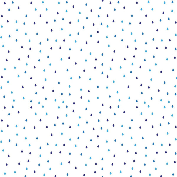 Raindrops Fabric - ineedfabric.com