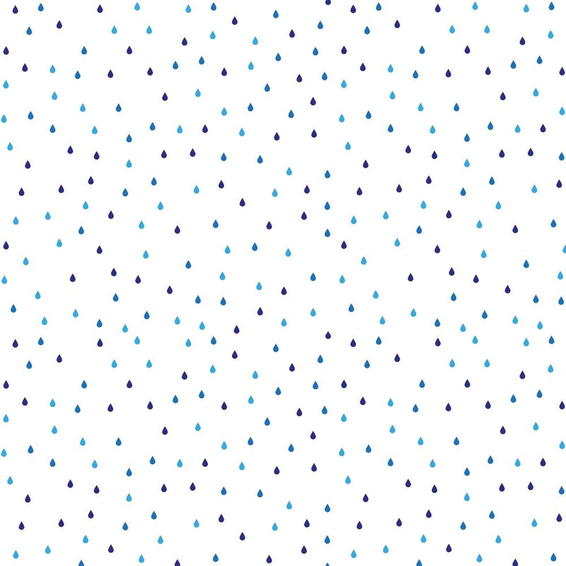 Raindrops Fabric - ineedfabric.com