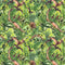 Realistic Dinosaur Fabric - Green - ineedfabric.com