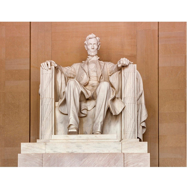 Realistic Lincoln Memorial Fabric Panel - ineedfabric.com