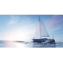 Realistic Sailing Yacht Fabric Panel - ineedfabric.com