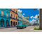 Realistic Street in Havana Cuba Fabric Panel - ineedfabric.com
