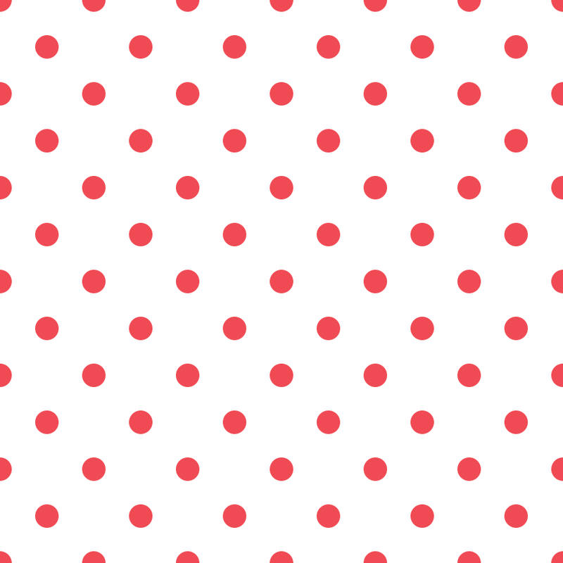 Red Dots Fabric - White - ineedfabric.com
