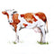 Red Milk Cow Fabric Panel - ineedfabric.com