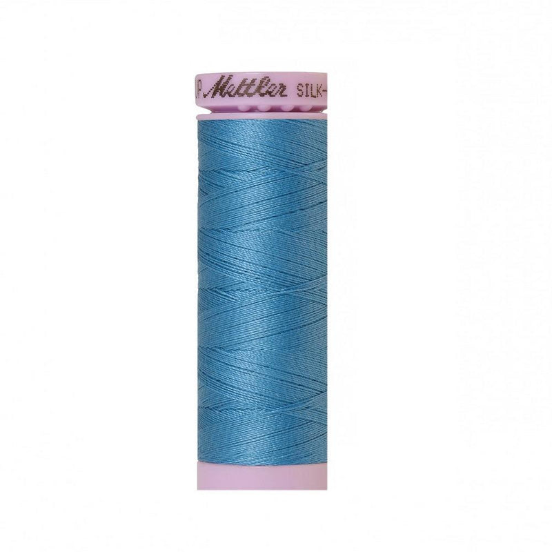 Reef Blue Silk-Finish 50wt Solid Cotton Thread - 164yd - ineedfabric.com