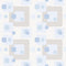 Retro Abstract Rectangles Fabric - Light Blue/Gray - ineedfabric.com