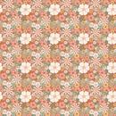 Retro Bohemian Floral Pattern 3 Fabric - ineedfabric.com