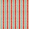 Retro Christmas Stripes Fabric - ineedfabric.com