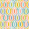 Retro Multi Colored Drops Fabric - ineedfabric.com