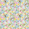Retro Pastel Flowers, Butterflies & Moth Fabric - ineedfabric.com