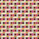 Retro Quilt Tiling Fabric - Multi - ineedfabric.com