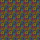 Retro Rainbow Circle Fabric - ineedfabric.com